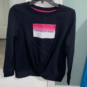 Girls Calvin Klein sweatshirt